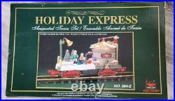 Vintage 1996 The Holiday Express Train Set (Lot of 2)