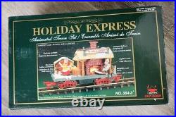 Vintage 1996 The Holiday Express Train Set (Lot of 2)