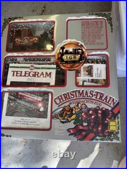 Vintage 1999 LGB Christmas. Train set Model 72534 S/N 326119