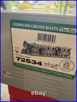 Vintage 1999 LGB Christmas. Train set Model 72534 S/N 326119