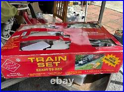 Vintage ARISTO CRAFT ATSF/SANTA FE Train Set, ready to run, 129, 3 trains
