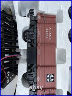 Vintage ARISTO CRAFT ATSF/SANTA FE Train Set, ready to run, 129, 3 trains
