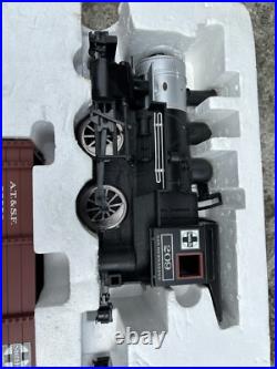 Vintage ARISTO CRAFT ATSF/SANTA FE Train Set, ready to run, 129, 3 trains