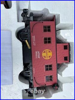 Vintage ARISTO CRAFT ATSF/SANTA FE Train Set, ready to run, 129, 3 trains