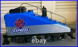 Vintage Aristo Craft G Scale RC Cola Express Set Train, Track And Power Supply