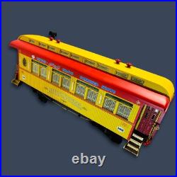 Vintage Aristo Craft G Scale United American Circus 16 Train Cars. Set of 2