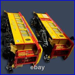 Vintage Aristo Craft G Scale United American Circus 16 Train Cars. Set of 2