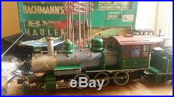 Vintage BACHMANN BIG HAULERS 90102 G GAUGE Locomotive 55 pce Train Set Complete