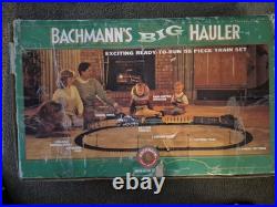 Vintage BACHMANN BIG HAULER G Scale R/C Train Set Radio Control. Untested, As is Vintage BACHMANN BIG HAULER G Scale R/C Train Set Radio Control. Untested, As is