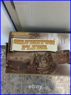 Vintage BACHMANN Large Scale SILVERTON FLYER 90025 Electric Train Set Toy 90s