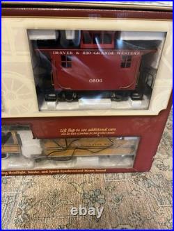 Vintage BACHMANN Large Scale SILVERTON FLYER 90025 Electric Train Set Toy 90s