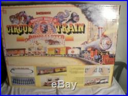 Vintage Bachmann Emmett Kelly Jr Ringmaster Circus G-Scale Train Set NIB