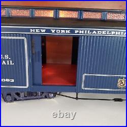 Vintage Bachmann G Scale B & O Royal Blue Line Train Set 90016