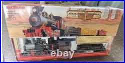Vintage Bachmann G scale Golden Spike Train Set 90026