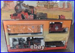 Vintage Bachmann G scale Golden Spike Train Set 90026