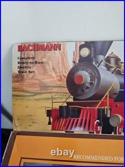 Vintage Bachmann G scale Golden Spike Train Set 90026, Old New Stock
