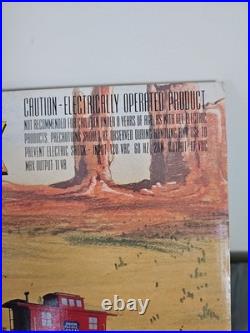 Vintage Bachmann G scale Golden Spike Train Set 90026, Old New Stock