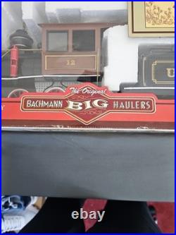 Vintage Bachmann G scale Golden Spike Train Set 90026, Old New Stock