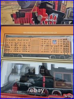Vintage Bachmann G scale Golden Spike Train Set 90026, Old New Stock