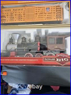 Vintage Bachmann G scale Golden Spike Train Set 90026, Old New Stock