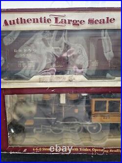 Vintage Bachmann Original Big Haulers Large Scale Train Set 0-6-4 Locomotive D&S