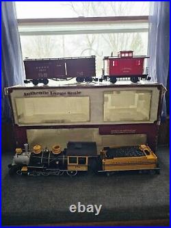 Vintage Bachmann Original Big Haulers Large Scale Train Set 0-6-4 Locomotive D&S