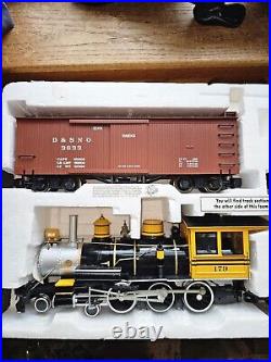 Vintage Bachmann Original Big Haulers Large Scale Train Set 0-6-4 Locomotive D&S