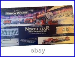 Vintage Bachmann Train Set G Scale Big Hauler North Star Express #90018 See Desc