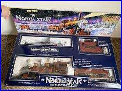 Vintage Bachmann Train Set G Scale Big Hauler North Star Express Complete #90018
