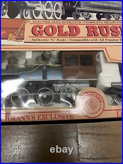 Vintage Bachmann's Big Hauler G Scale Train Set Gold Rush