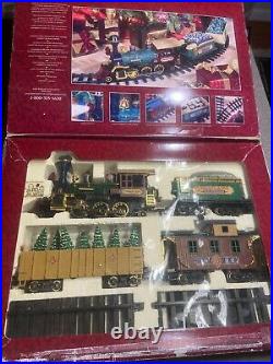 Vintage Christmas 1986 Greatland Express Train Set New Bright 875/152 G Scale