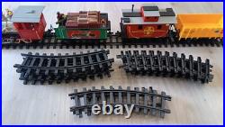 Vintage Echo Classic Rail Train Set, 22 pcs, battery operated, G-Scale, 1993 Vintage Echo Classic Rail Train Set, 22 pcs, battery operated, G-Scale, 1993