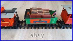 Vintage Echo Classic Rail Train Set, 22 pcs, battery operated, G-Scale, 1993 Vintage Echo Classic Rail Train Set, 22 pcs, battery operated, G-Scale, 1993