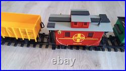 Vintage Echo Classic Rail Train Set, 22 pcs, battery operated, G-Scale, 1993 Vintage Echo Classic Rail Train Set, 22 pcs, battery operated, G-Scale, 1993