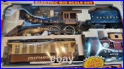 Vintage Electric Big Scale New Bright Train Model Set No. 376