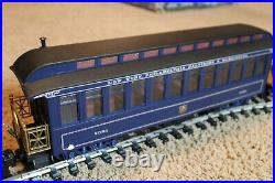Vintage G-Scale Bachmann Big Hauler Royal Blue Train Set in Box with 4-6-0 Engine