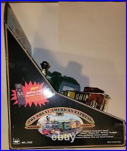 Vintage Great American Express Train Set Rare Store Display by New Bright 1987