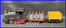 Vintage LGB 2075 Ore cars Coal Wagon Starter Train Set G Scale