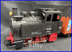 Vintage LGB 2075 Ore cars Coal Wagon Starter Train Set G Scale