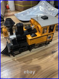 Vintage LGB 72412 Yellow Lake George Boulder Train Set G SCALE + Tracks & Cars