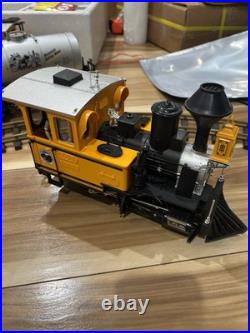 Vintage LGB 72412 Yellow Lake George Boulder Train Set G SCALE + Tracks & Cars