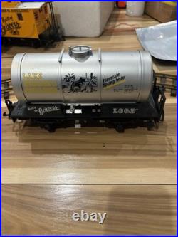 Vintage LGB 72412 Yellow Lake George Boulder Train Set G SCALE + Tracks & Cars