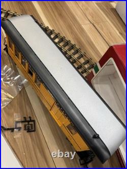 Vintage LGB 72412 Yellow Lake George Boulder Train Set G SCALE + Tracks & Cars