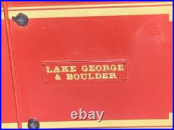 Vintage LGB G Scale Lake George & Boulder Route of the Beavers Train Set # 73414