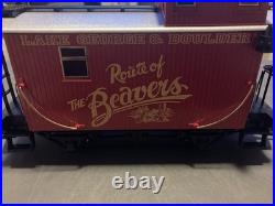 Vintage LGB G Scale Lake George & Boulder Route of the Beavers Train Set # 73414