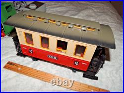 Vintage LGB G Scale Passenger Car Train Set #20301 Read