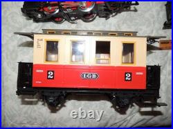 Vintage LGB G Scale Passenger Car Train Set #20301 Read