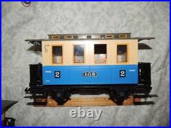 Vintage LGB G Scale Passenger Car Train Set #20301 Read