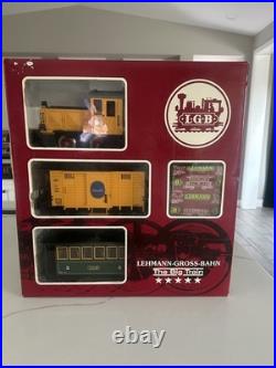 Vintage LGB Lehmann Big Train Starter Set 20530 Chiquita D10 Caboose Boxed