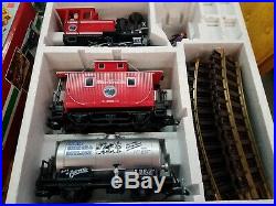 Vintage LGB The Big Train 2 Sets #23401 & 25401 WithExtra Track &Cars/Literature